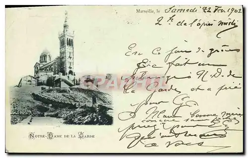 Cartes postales Marseille Notre Dame de la Garde