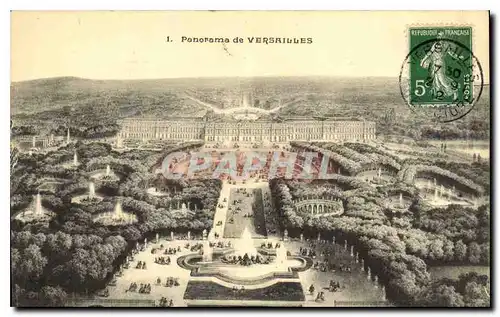 Cartes postales Panorama de Versailles