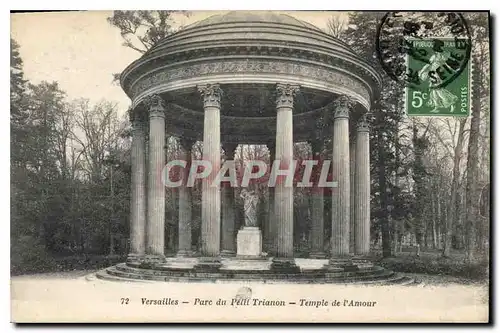 Ansichtskarte AK Versailles Parc du Petit Trianon Temple de l'Amour