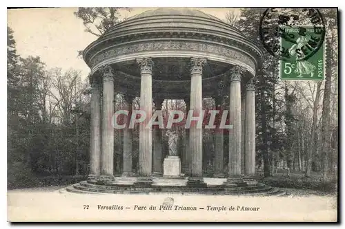 Cartes postales Versailles Parc du Petit Trianon Temple de l'Amour