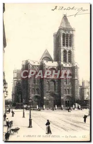 Ansichtskarte AK L'Abbaye de Saint Denis La Facade