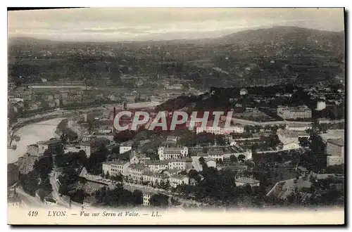 Ansichtskarte AK Lyon Vue sur Serin et Vaise