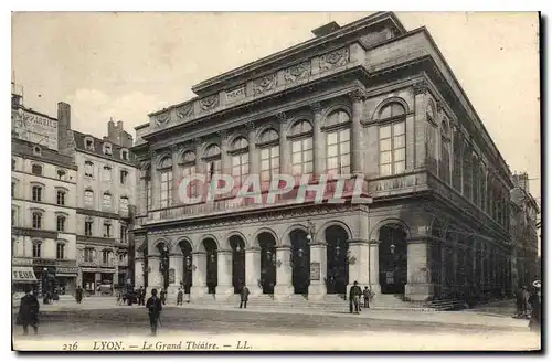 Cartes postales Lyon Le Grand Theatre