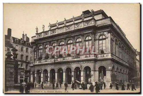 Ansichtskarte AK Lyon Le Grand Theatre