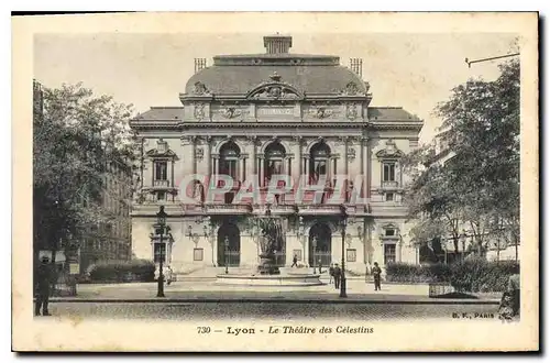 Ansichtskarte AK Lyon Le Theatre des Celestins