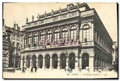 Cartes postales Lyon Le grand Theatre