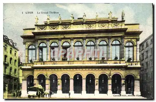 Cartes postales Lyon Le grand Theatre