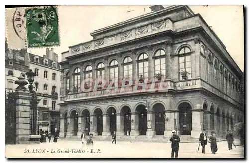 Ansichtskarte AK Lyon Le grand Theatre