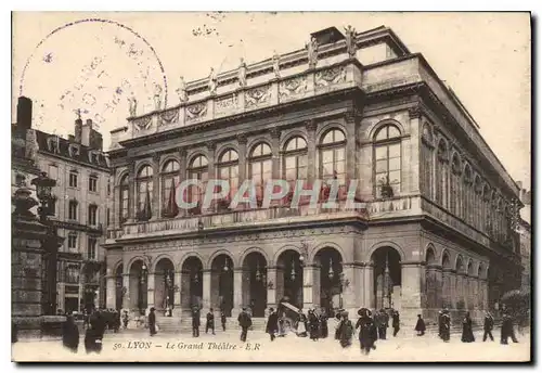 Cartes postales Lyon Le grand Theatre