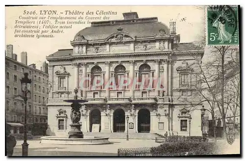 Ansichtskarte AK Lyon Theatre des Celestins