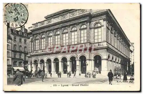 Cartes postales Lyon Grand Theatre