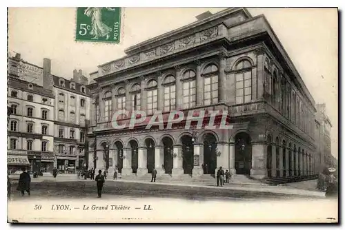 Cartes postales Lyon Le Grand Theatre
