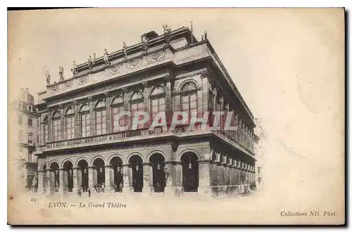 Cartes postales Lyon Le Grand Theatre