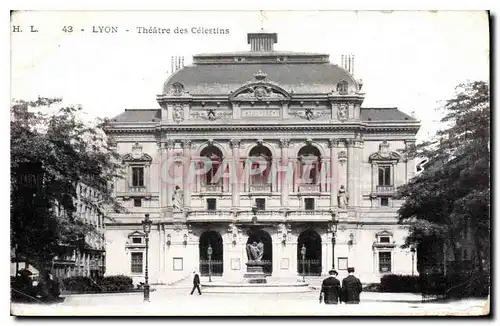 Ansichtskarte AK Lyon Theatre des Celestins