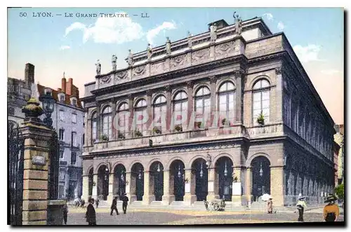 Cartes postales Lyon Le Grand Theatre