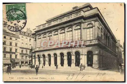 Cartes postales Lyon Le Grand Theatre