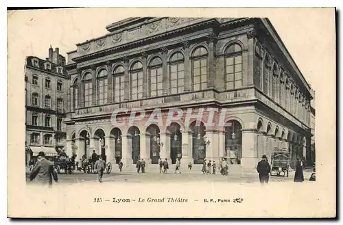 Cartes postales Lyon Le Grand Theatre