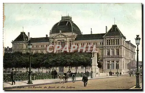 Cartes postales Lyon La Faculte de Droit et des Lettres