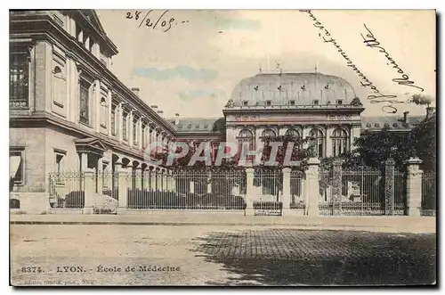 Cartes postales Lyon Ecole de Medecine