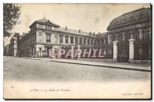 Ansichtskarte AK Lyon Les Palais des Facultes