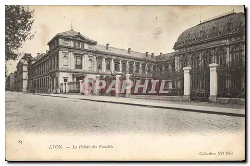 Cartes postales Lyon Les Palais des Facultes