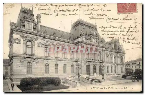 Cartes postales Lyon La Prefecture