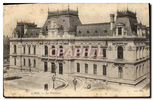Cartes postales Lyon La Prefecture