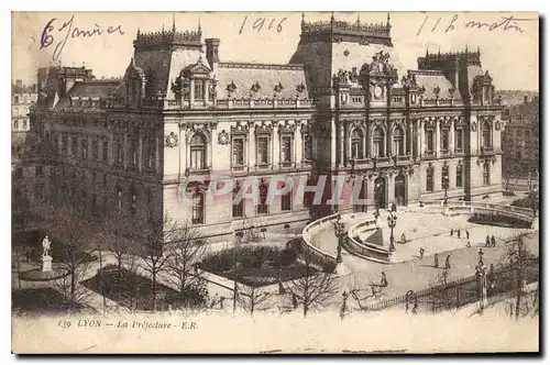 Cartes postales Lyon La Prefecture