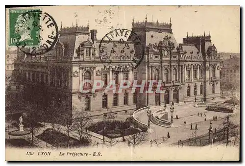 Cartes postales Lyon La Prefecture