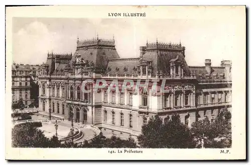 Cartes postales Lyon Illustre La Prefecture