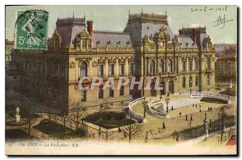 Cartes postales Lyon La Prefecture