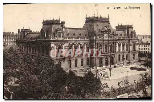 Cartes postales Lyon La Prefecture