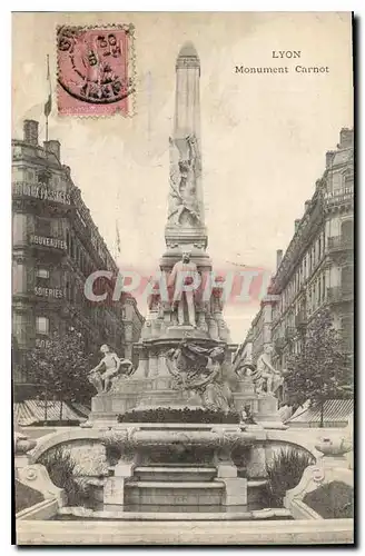 Cartes postales Lyon Monument Carnot