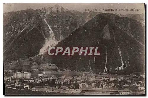 Cartes postales Chamonix et le Brevent (2525m)