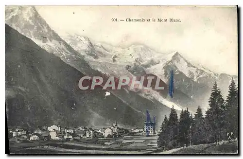 Cartes postales Chamonix et le Mont Blanc