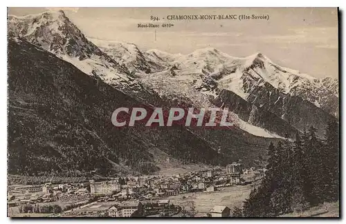 Cartes postales Chamonix Mont Blanc (Hte Savoie)