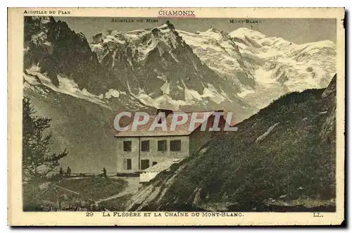 Cartes postales La Flagere et la Chaine du Mont Blnac