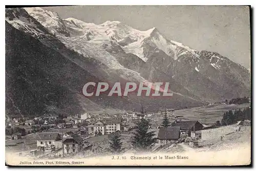 Cartes postales Chamonix et le Mont Blanc