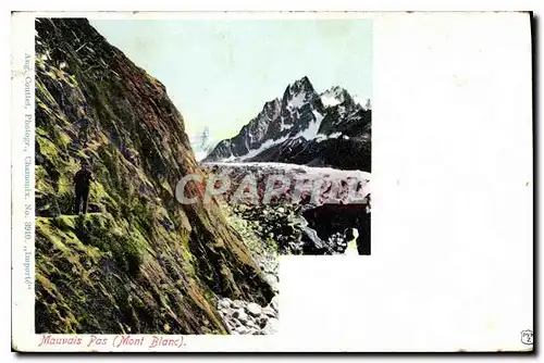 Cartes postales Mauvais Pas (Mont Blanc)