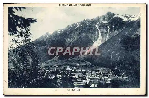 Cartes postales Chamonix Mont Blanc le Brevent