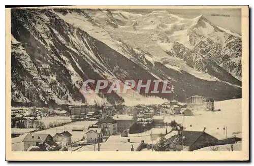 Cartes postales Chamonix Mont Blanc en Hiver