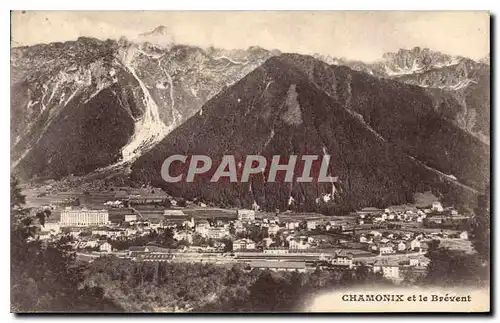 Cartes postales Chamonix et le Brevent