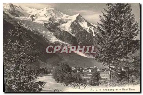 Cartes postales Chamonix et le Mont Blanc