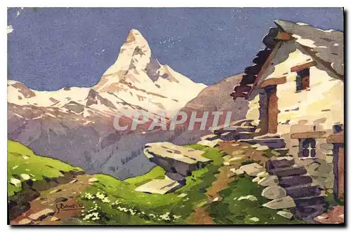 Cartes postales Mont Cervin Versant suisse