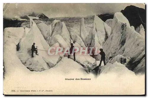 Cartes postales Chamonix Glacier des Bossons