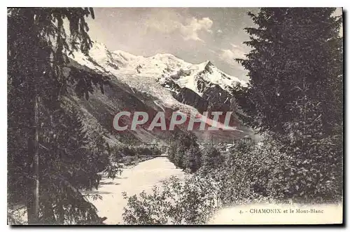 Cartes postales Chamonix et le Mont Blanc