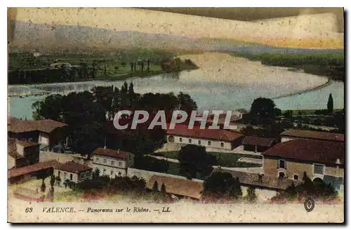 Cartes postales Valence Panorama sur le Rhone