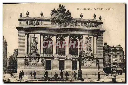 Cartes postales Lille Le Theatre