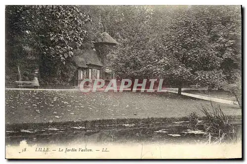 Cartes postales Lille Le Jardin Vauban