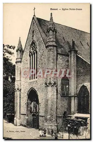 Ansichtskarte AK Douai Eglise Notre Dame